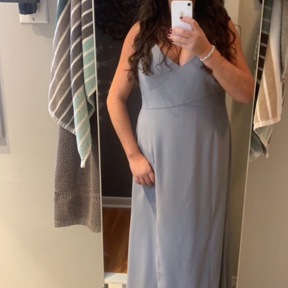 Dessy Collection Vivian Diamond bridesmaids dress - Picture 2 of 3